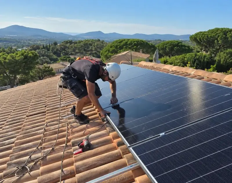Installateur panneaux solaires Breuillet — pose photovoltaïque sur toiture