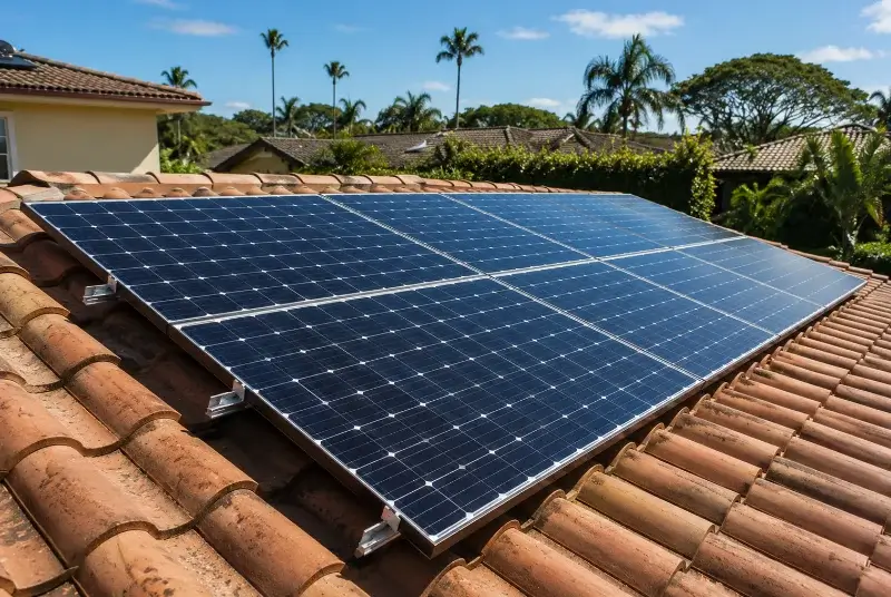 Installation de panneaux solaires à Breuillet